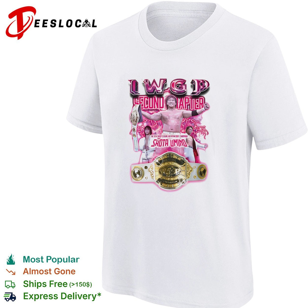 Shota Umino IWGP Second Chapter the 8th IWGP Global Heavyweight Champion shirt