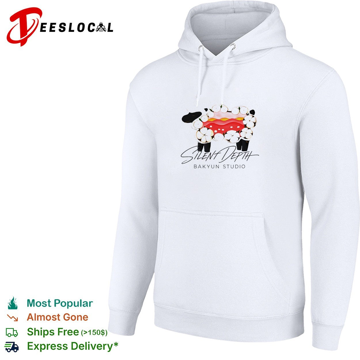 Silent Depth Bakyun Studio sheep mascot shirt