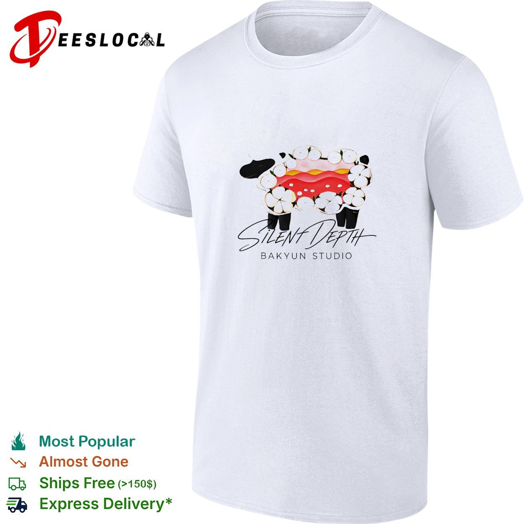 Silent Depth Bakyun Studio sheep mascot shirt