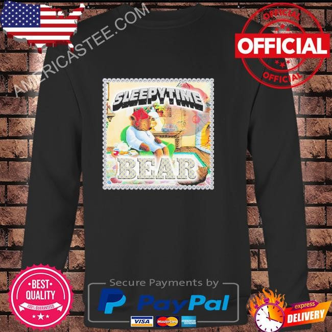 Sleepytime tea bear shirt