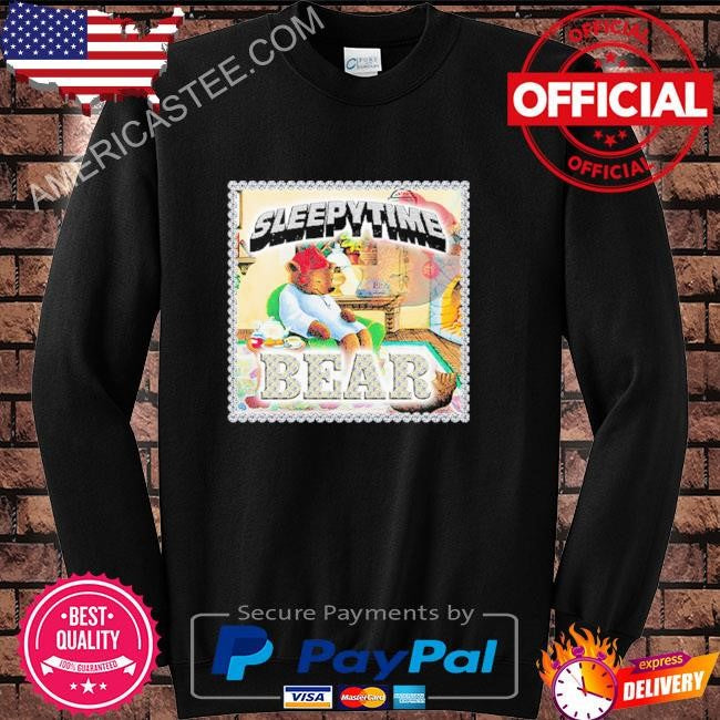 Sleepytime tea bear shirt