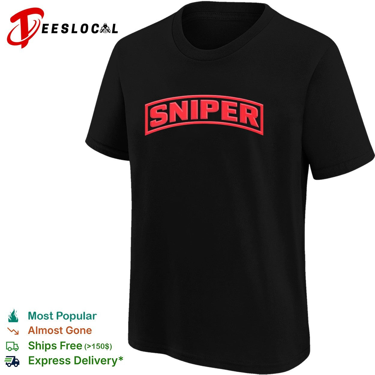 Sniper logo shirt