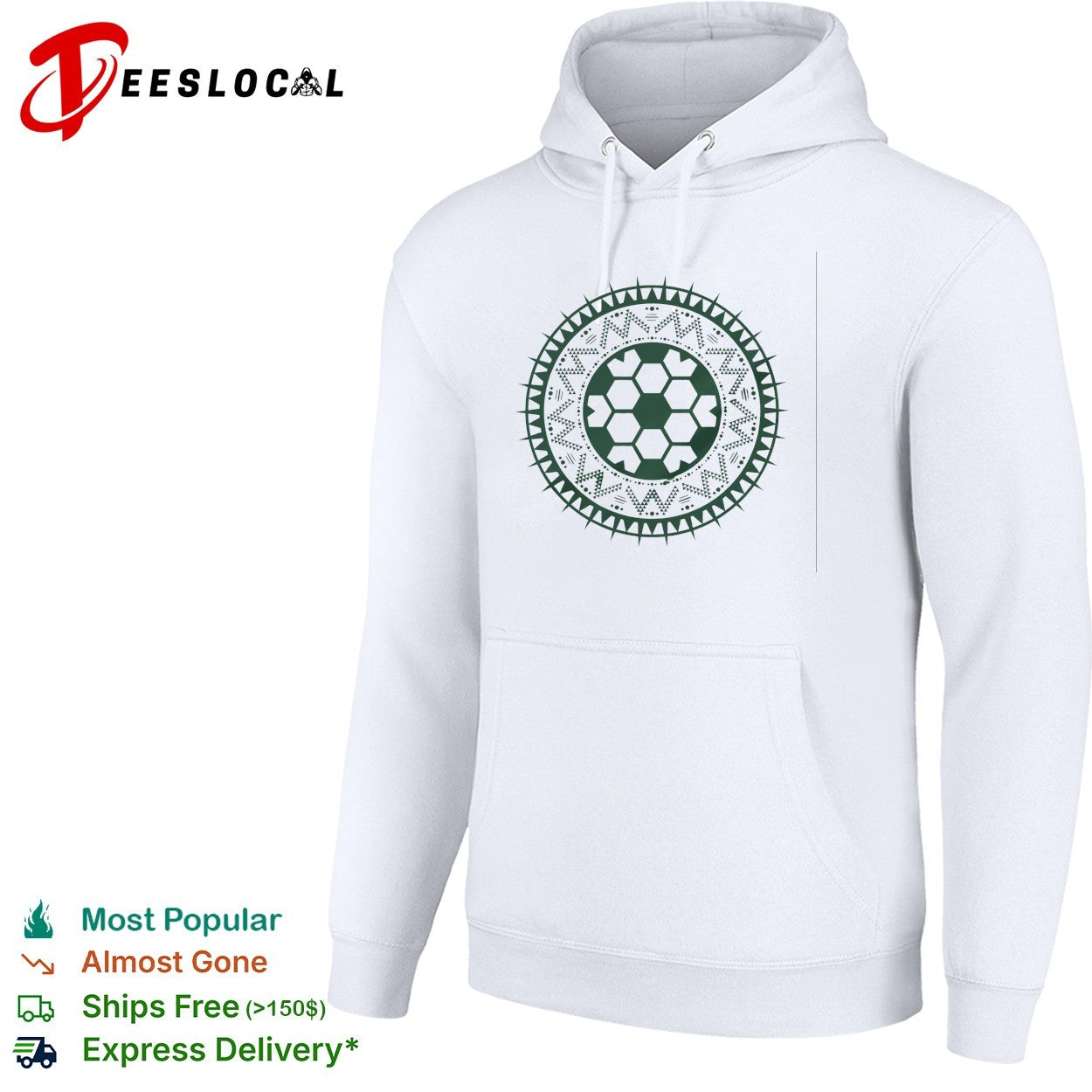Soccer ball tribal mandala shirt