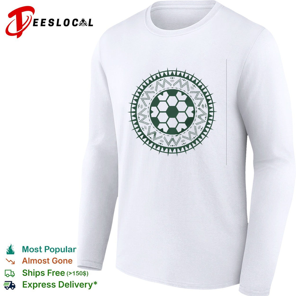 Soccer ball tribal mandala shirt