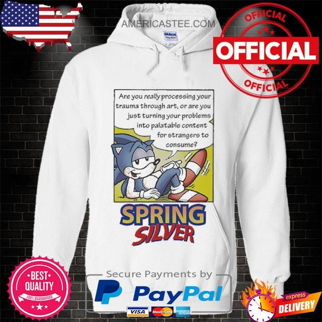 Sonic Spring Silver T-Shirt