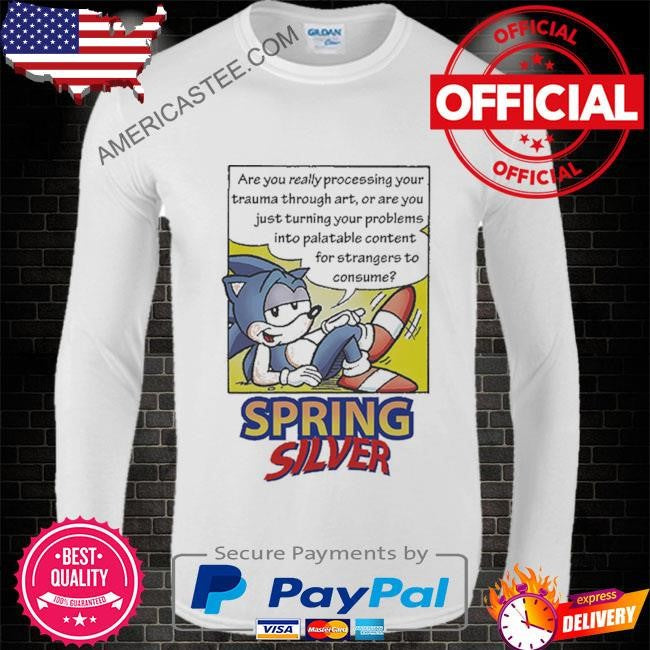 Sonic Spring Silver T-Shirt