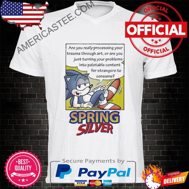 Sonic Spring Silver T-Shirt