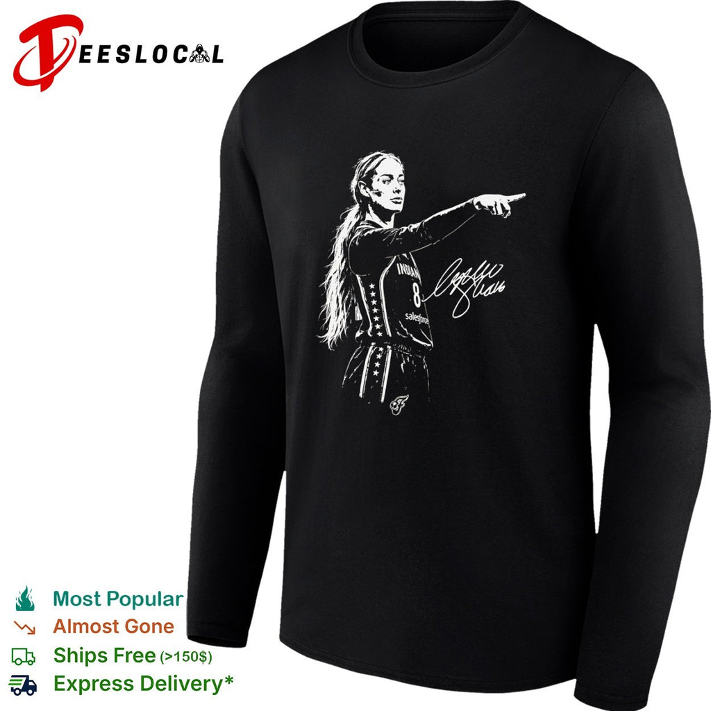 Sophie Cunningham Indiana Fever WNBA signature shirt