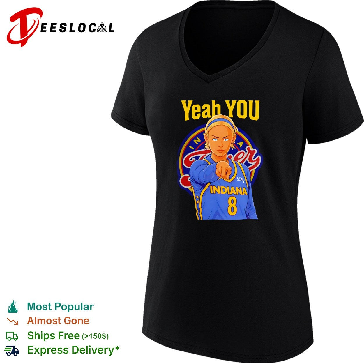 Sophie Cunningham Indiana Fever Yeah you shirt
