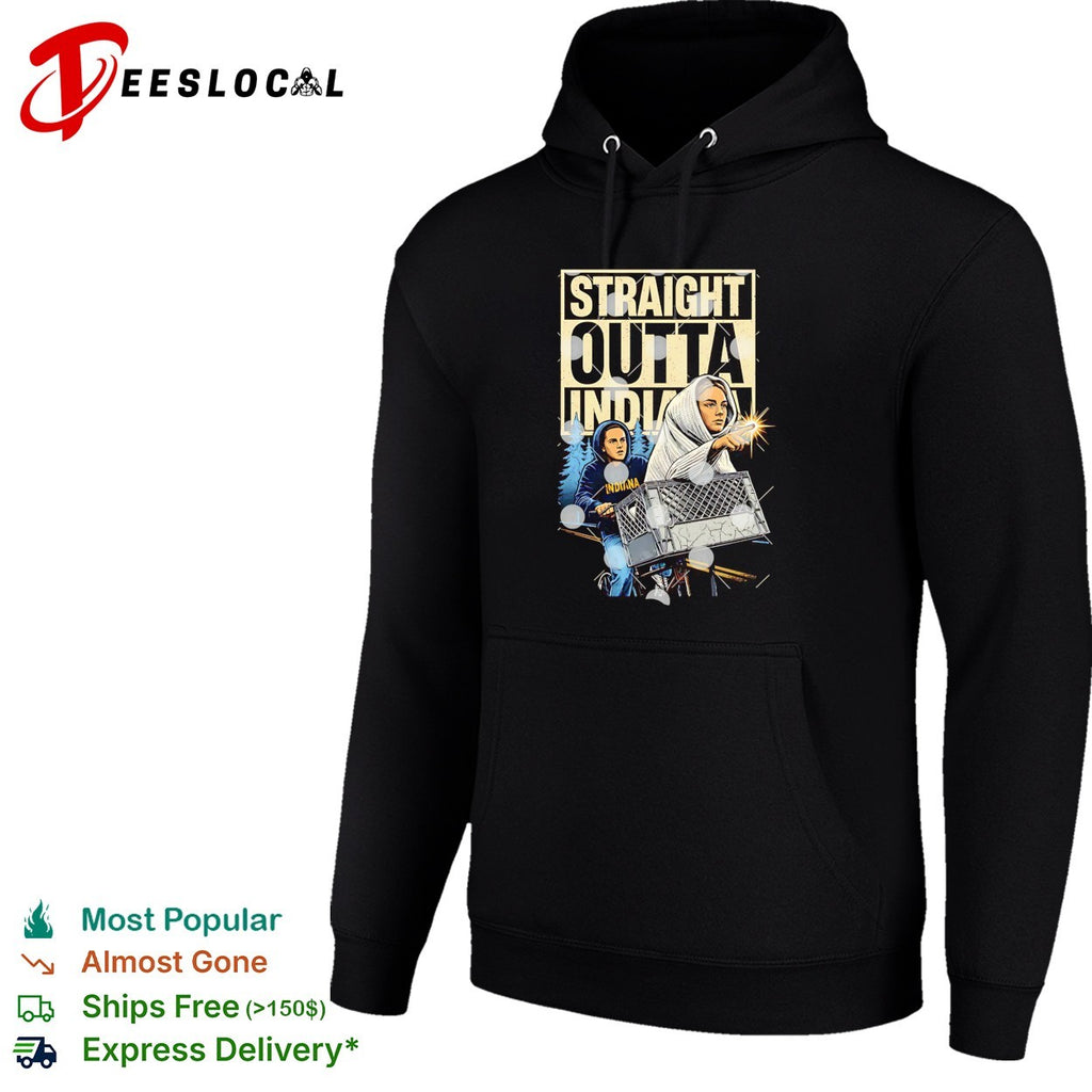 Sophie Cunningham and Caitlin Clark Straight Outta Indiana shirt