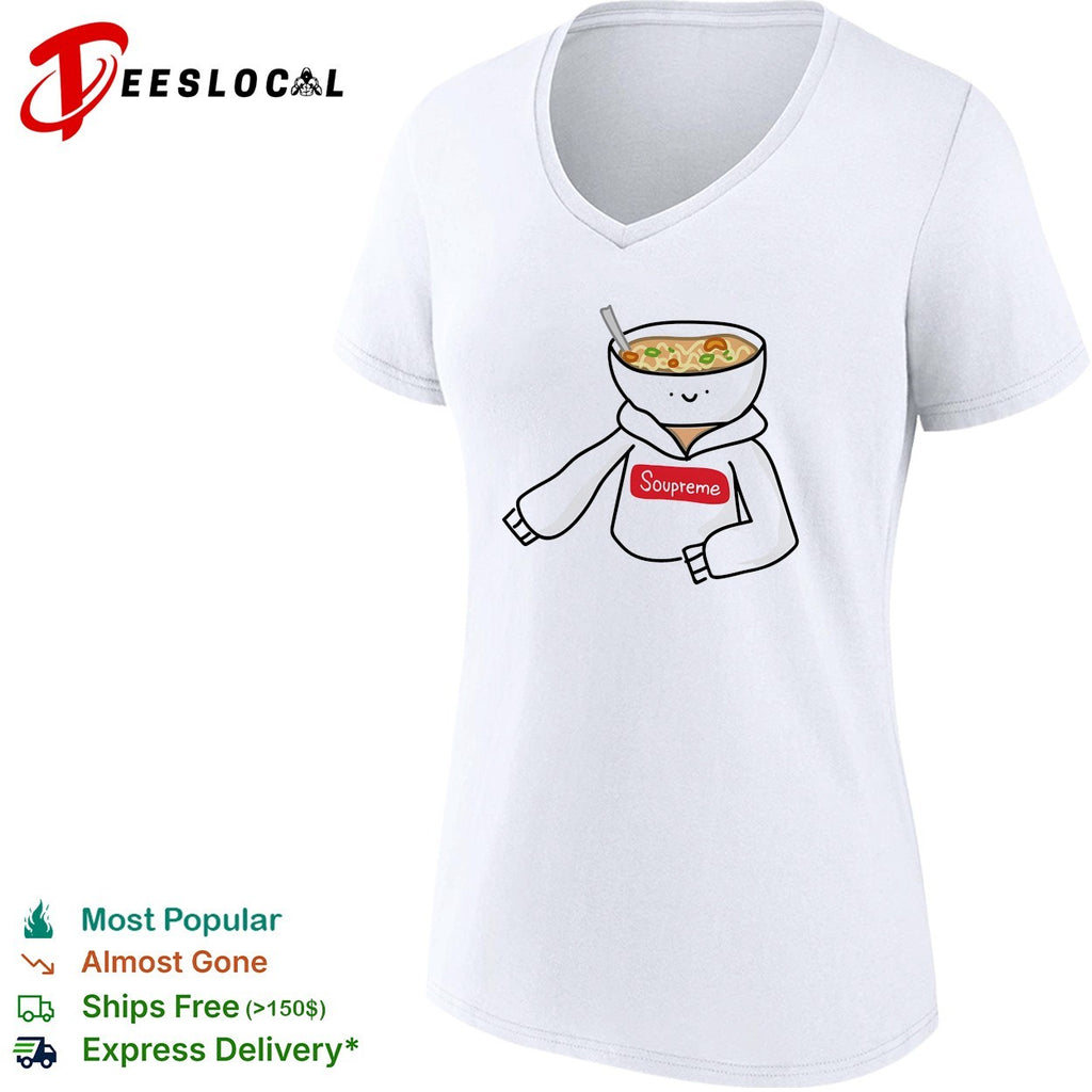 Soupreme ramen noodle soup bowl shirt