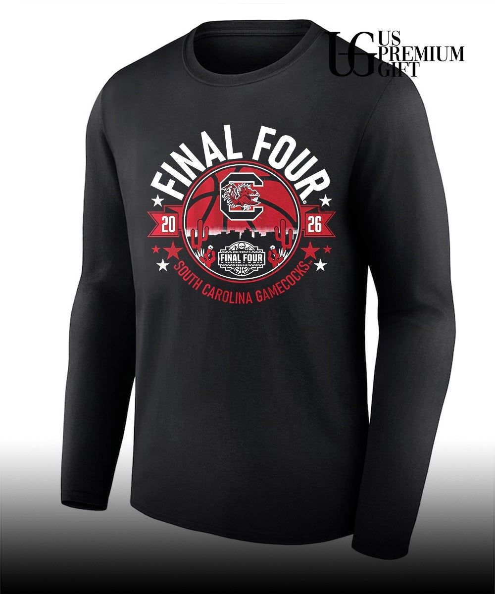 South Carolina Gamecocks Men’s basketball 2026 Final Four shirt