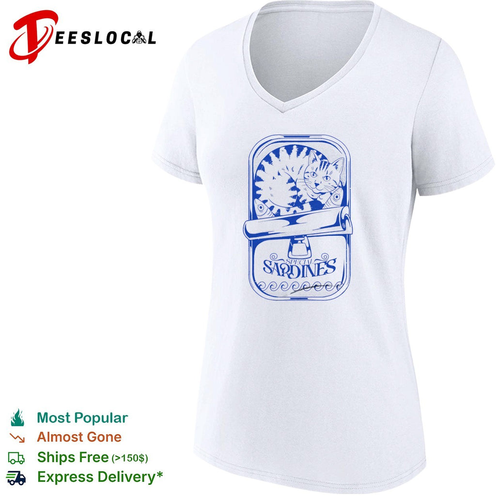 Special Sardines Cat and Fish Shirt