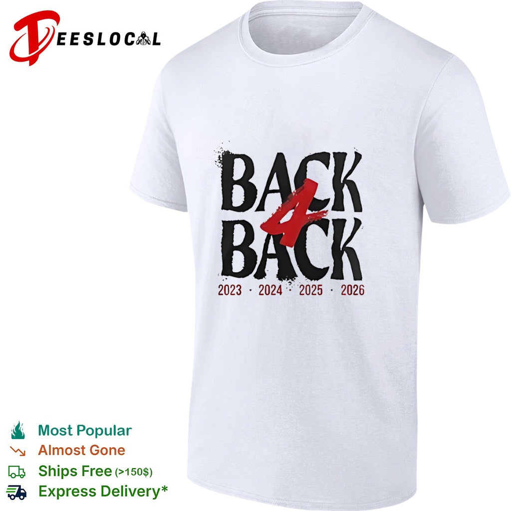 Stade Toulousain Back 4 Back 2023 2024 2025 2026 Rugby Championship Logo shirt