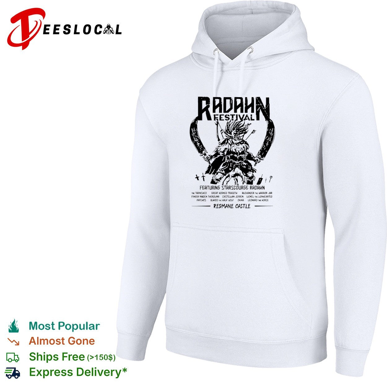Starsourge Radahn Festival Elden Ring Redmane Castle The Tarnished Blaidd Shirt