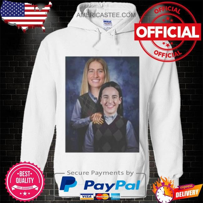 Step sisters caitlin clark and kate martin shirt