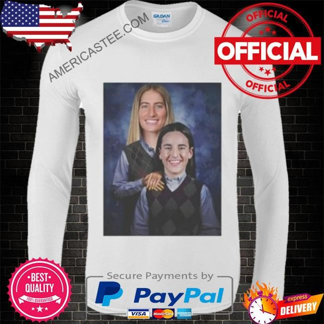 Step sisters caitlin clark and kate martin shirt