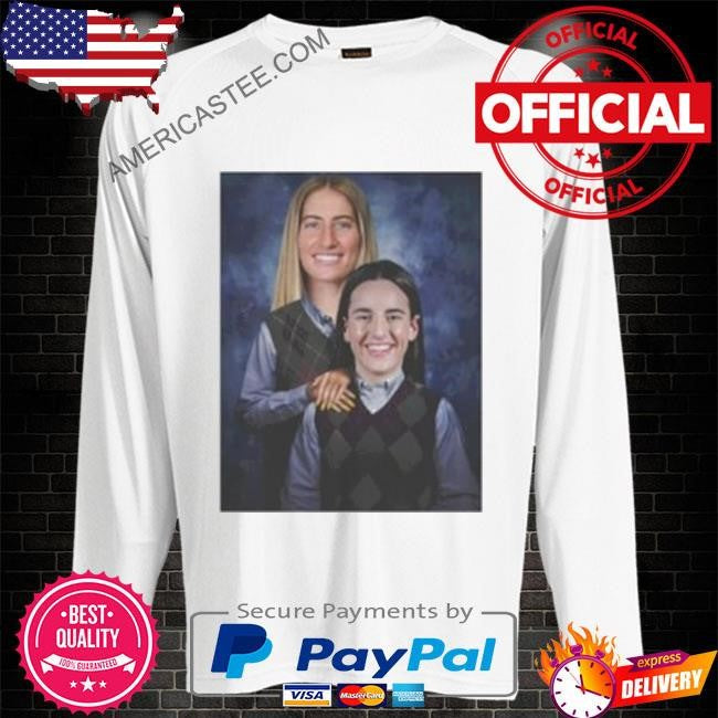 Step sisters caitlin clark and kate martin shirt