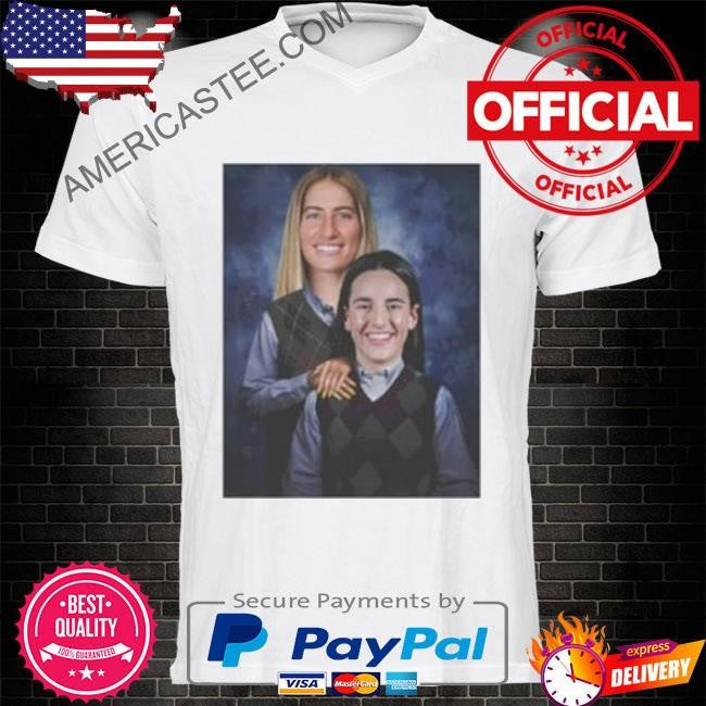 Step sisters caitlin clark and kate martin shirt