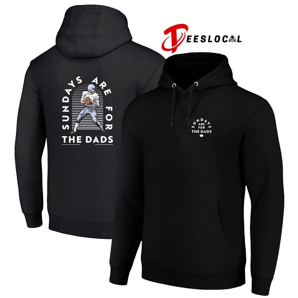 Sundays are for the dads football pose shirt