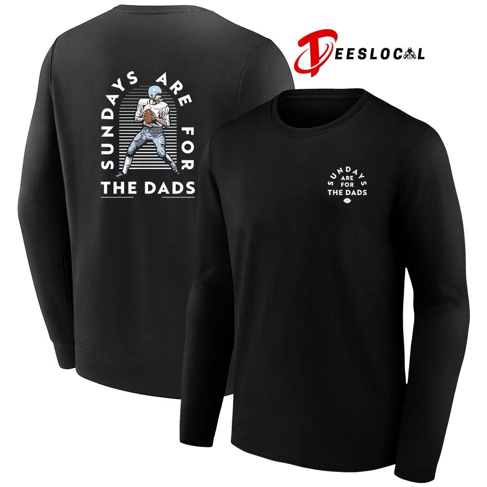 Sundays are for the dads football pose shirt