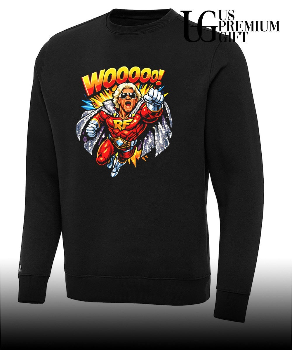 Super Flair Wooo cartoon shirt