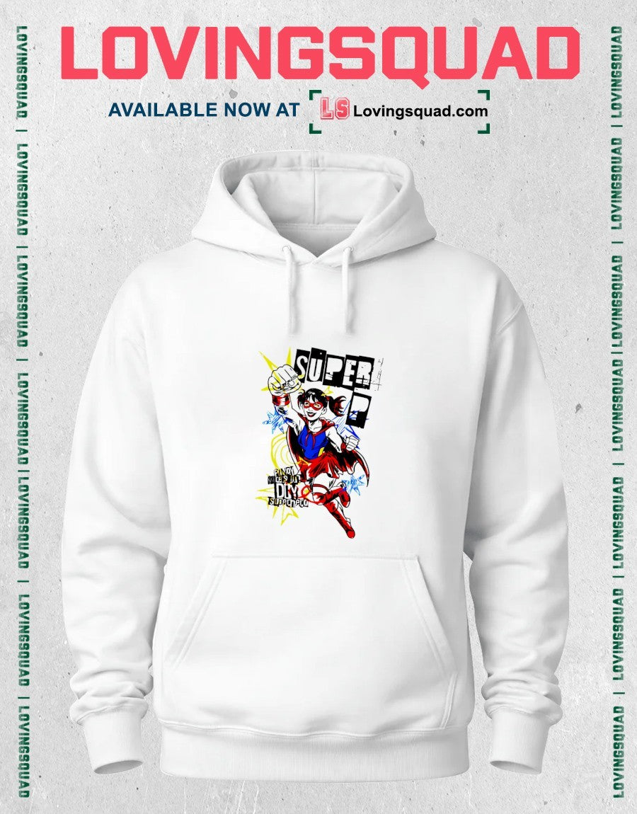 Super P x The Nutcase DIY Superhero shirt