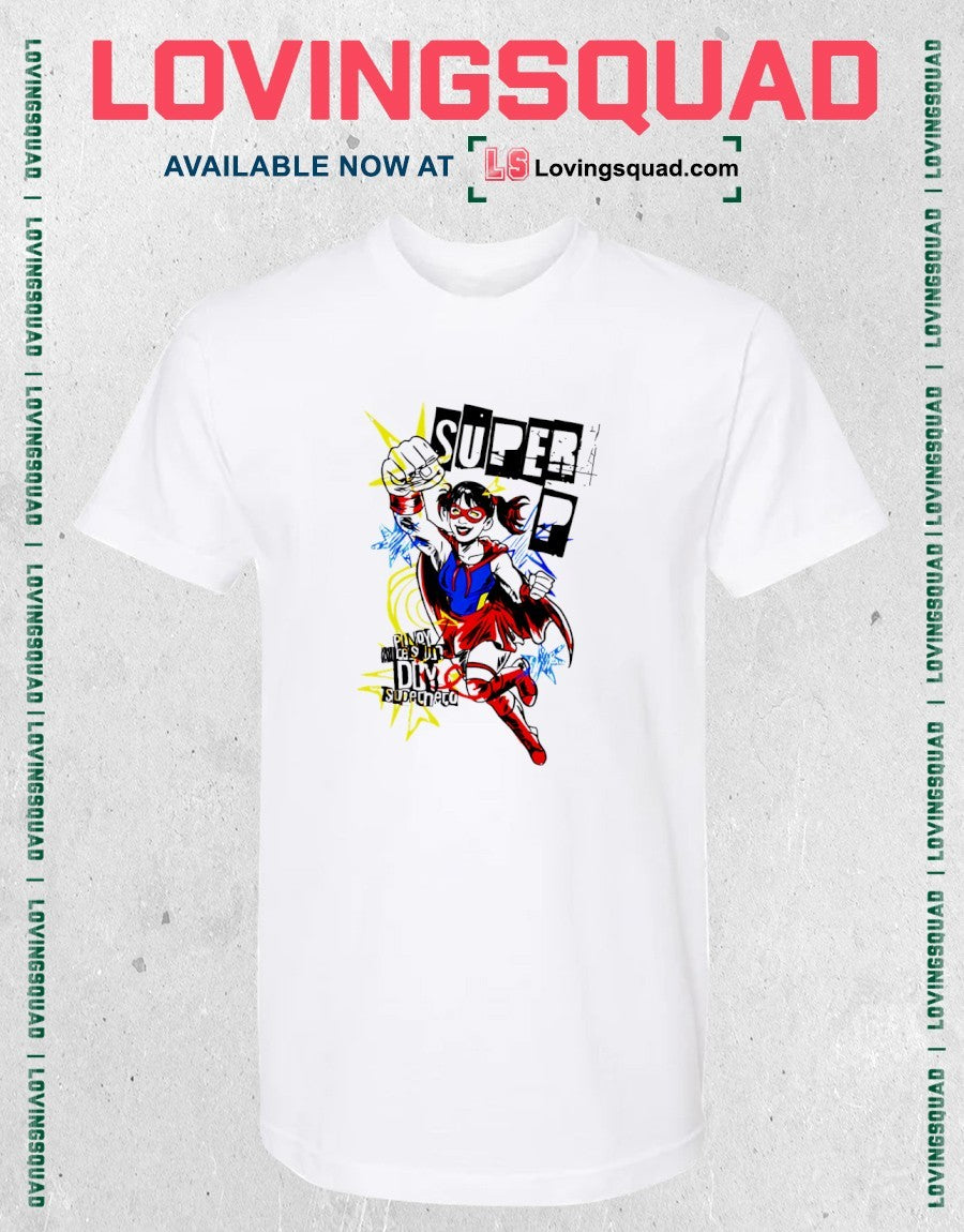 Super P x The Nutcase DIY Superhero shirt