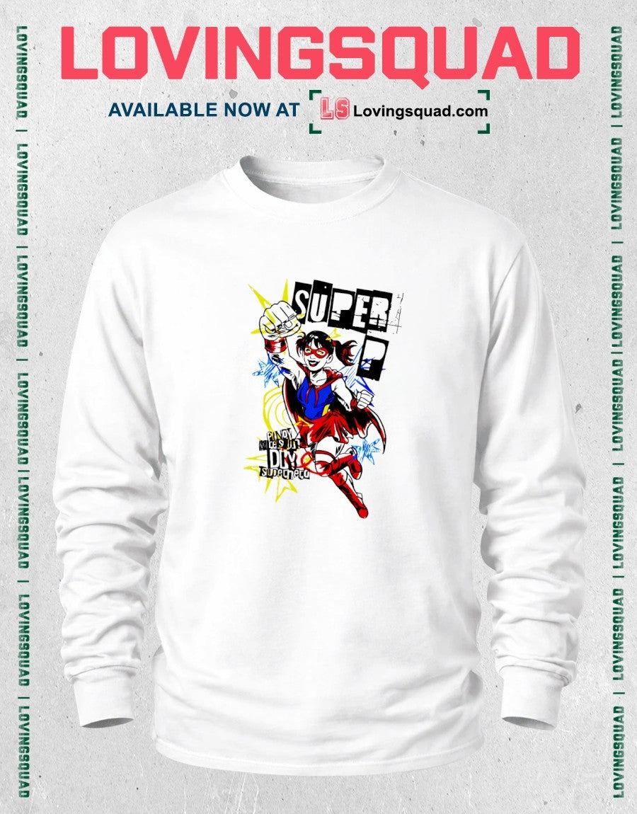 Super P x The Nutcase DIY Superhero shirt