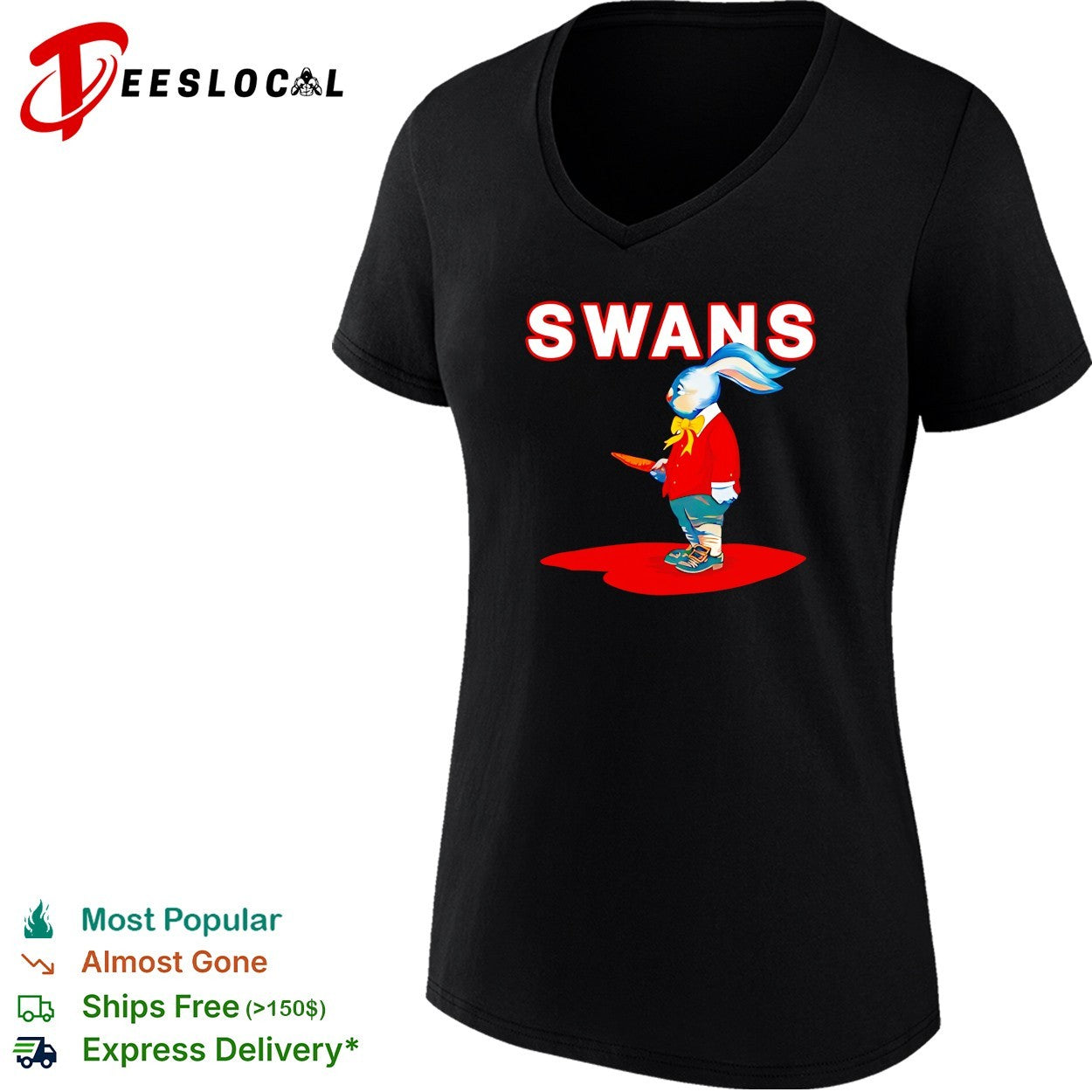 Swans Rabbit with Carrot Michael Gira shirt