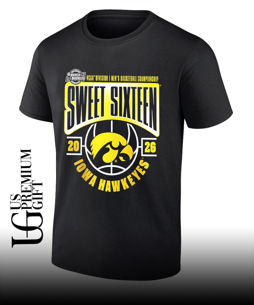Sweet 16 Iowa Hawkeyes 2026 NCAA Men’s Basketball Tournament March Madness shirt