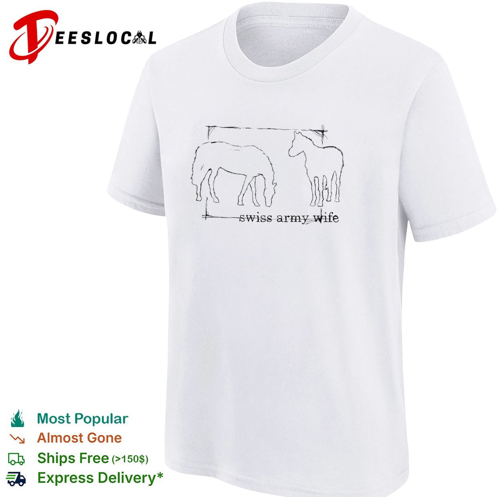 Swiss Army Wife horses shirt