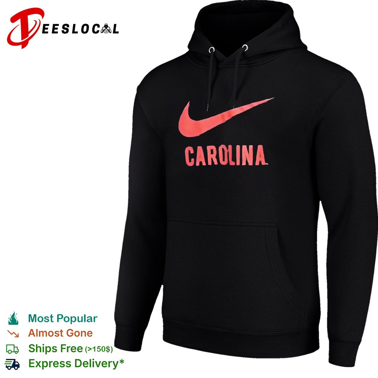 Swoosh Carolina University shirt