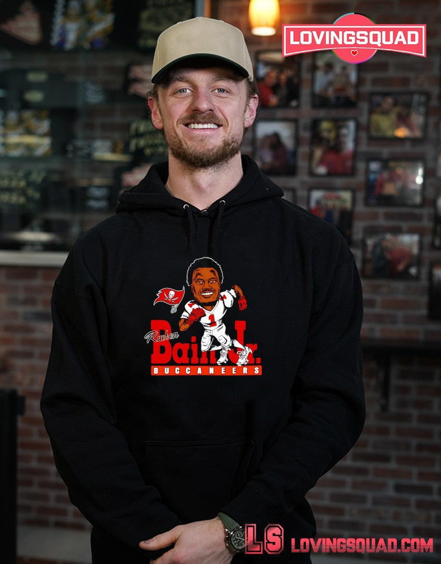 Tampa Bay Buccaneers Rueben Bain Jr. Caricature Player Graphic shirt