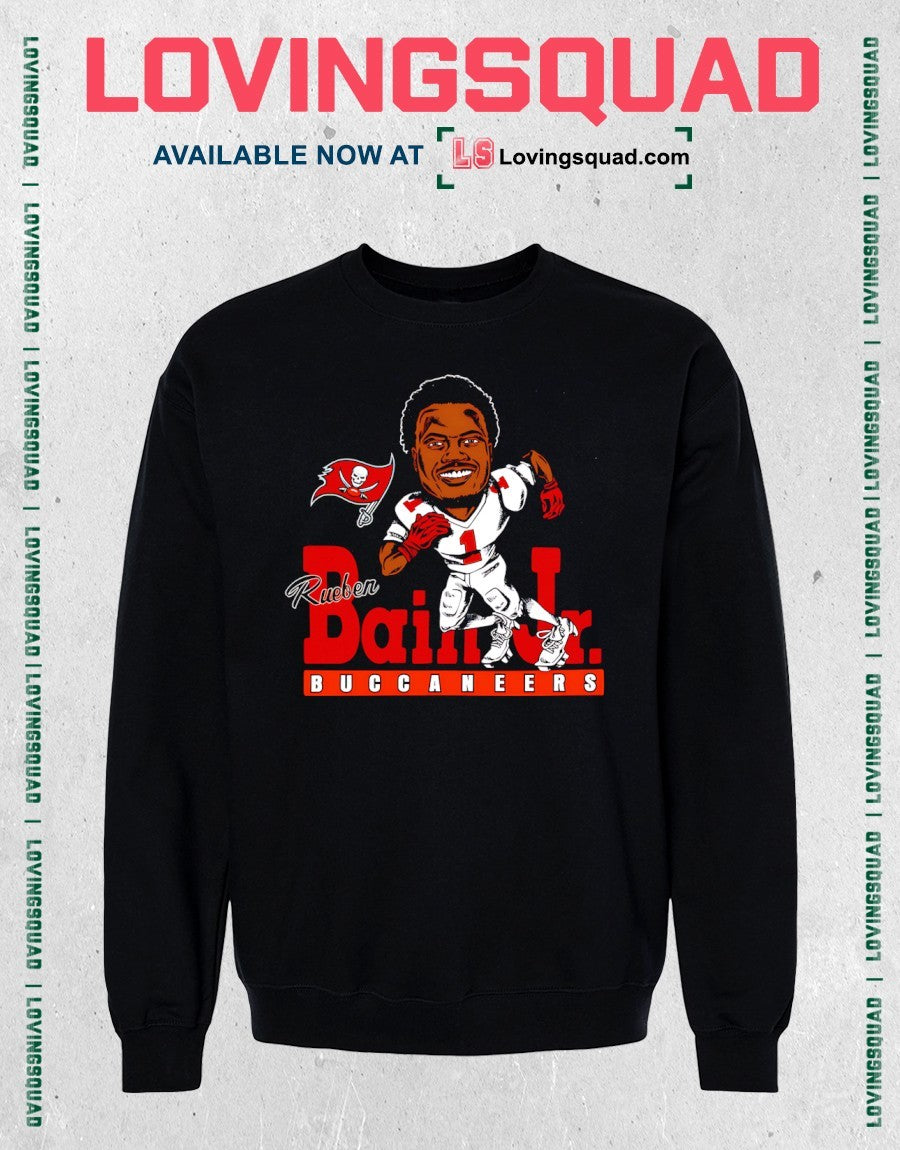 Tampa Bay Buccaneers Rueben Bain Jr. Caricature Player Graphic shirt