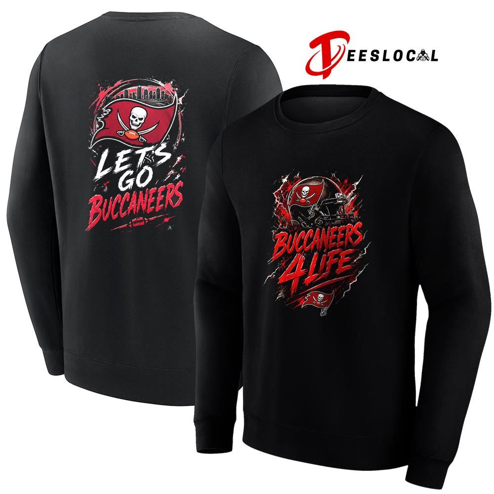 Tampa Bay Buccaneers x fan 4 life graphic shirt