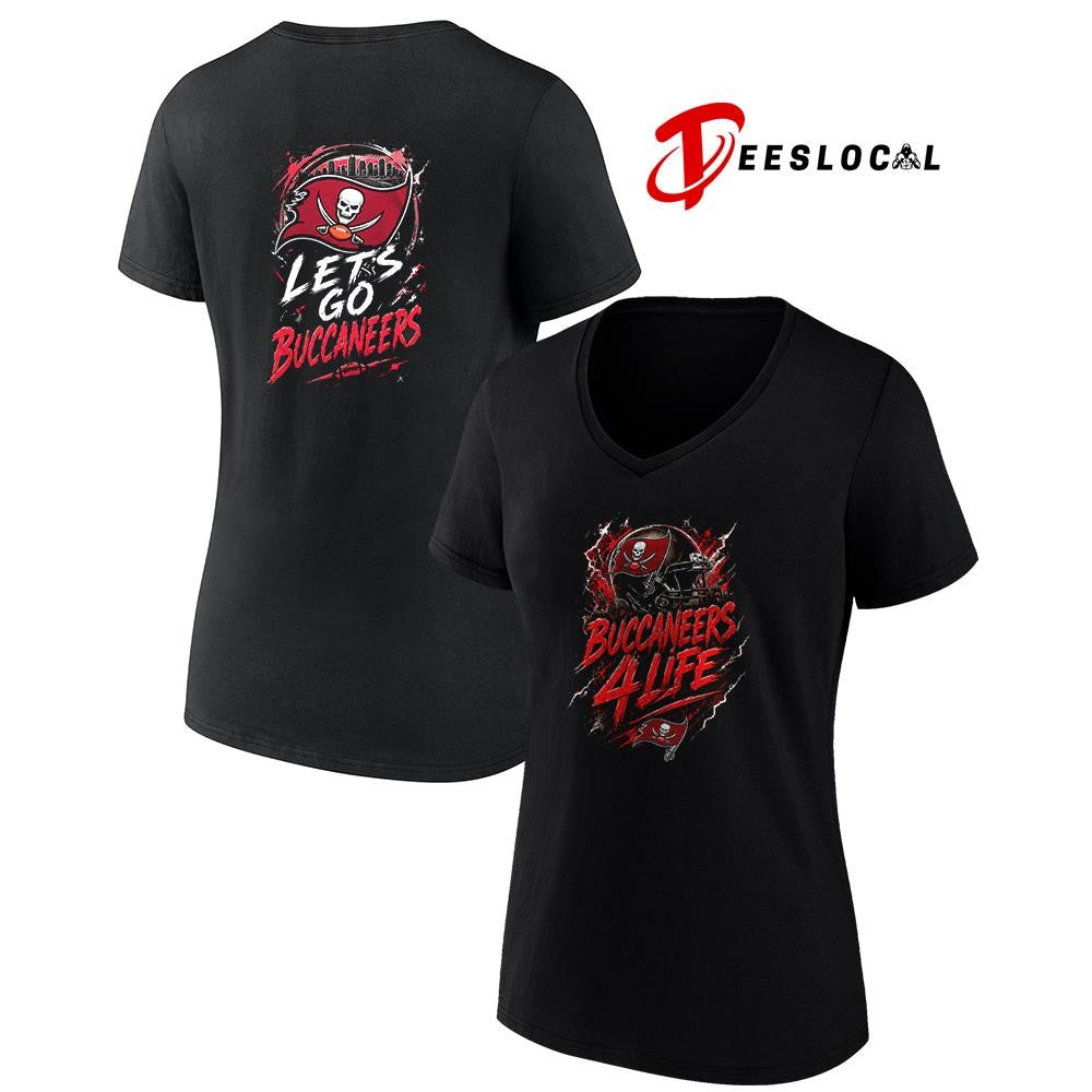 Tampa Bay Buccaneers x fan 4 life graphic shirt