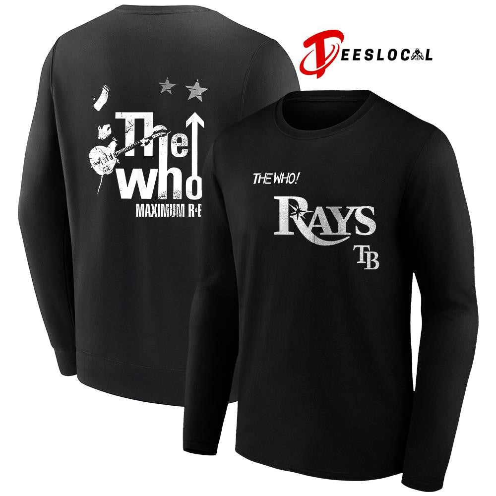 Tampa Bay Rays The Who Maximum R B North American Farewell tour graphic shirt