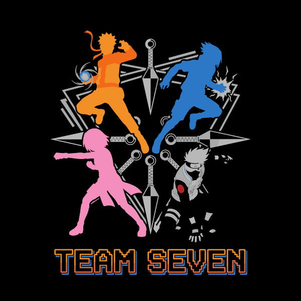 Team Seven Retro Minimalist Ninja