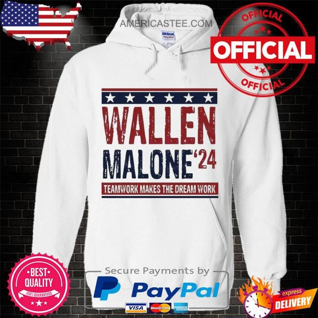 Teamwork Makes The Dream Work Music Wallen Malone T-Shirt