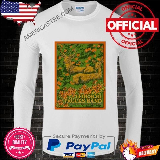 Tedeschi trucks band night 1 altria theater richmond va march 13-14 2024 poster shirt