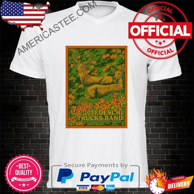 Tedeschi trucks band night 1 altria theater richmond va march 13-14 2024 poster shirt