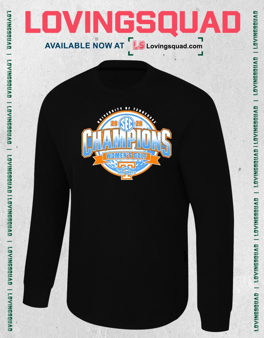 Tennessee Lady Volunteers 2026 Women’s Golf SEC Champions shirt