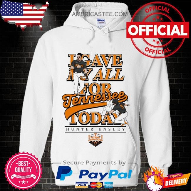 Tennessee Youth hunter ensley give my all shirt