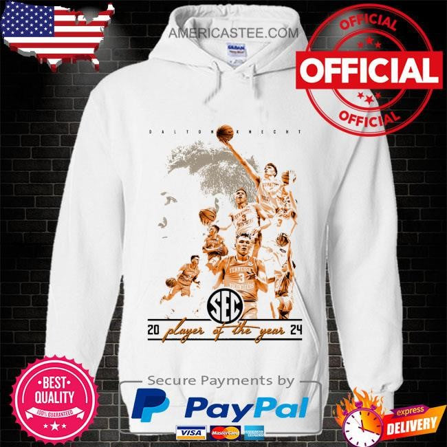 Tennessee comfort colors dalton knecht player of the year shirt