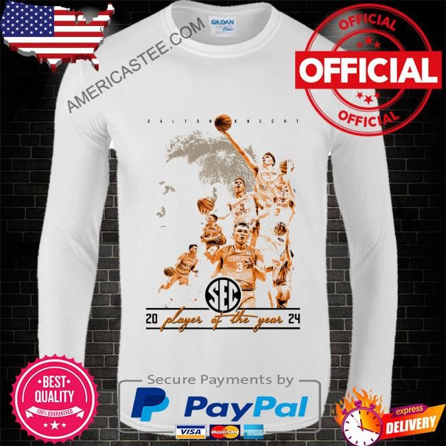 Tennessee comfort colors dalton knecht player of the year shirt