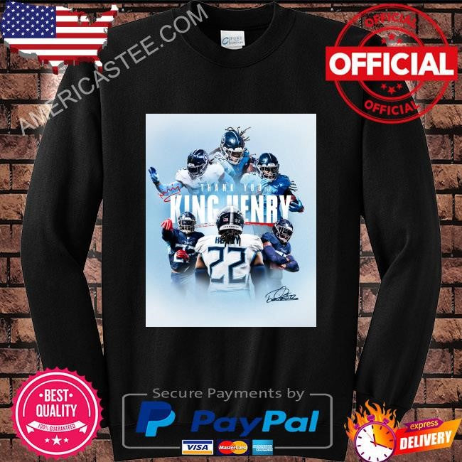 Tennessee titans thanks for the memories derrick henry shirt