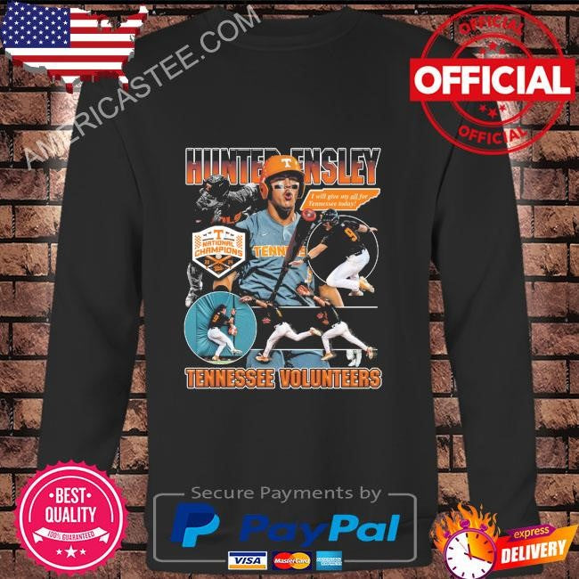 Tennessee volunteers Hunter ensley vintage icon shirt