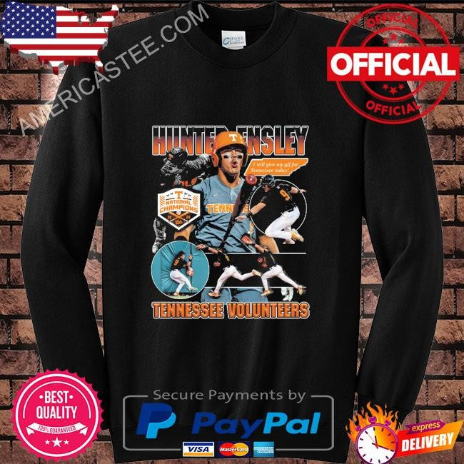Tennessee volunteers Hunter ensley vintage icon shirt