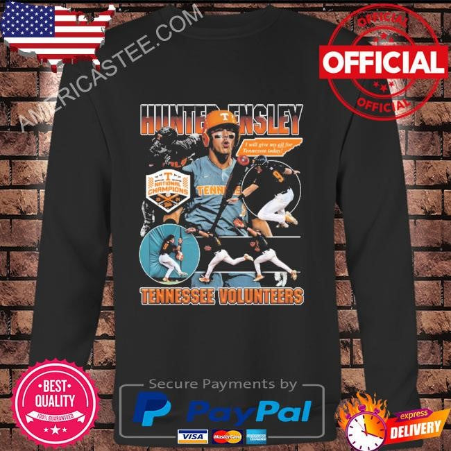 Tennessee volunteers Youth hunter ensley vintage icon shirt